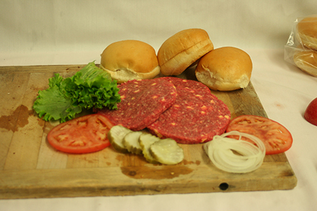 Sirloin Patties - Bacon Cheddar fresh beef sirloin