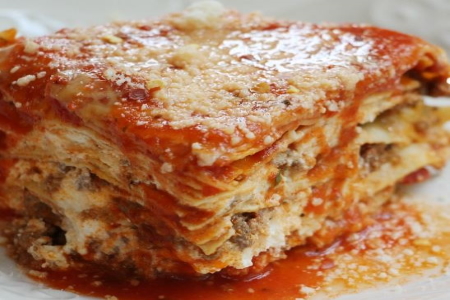 Meat Lasagna – 6 lb Pan – FROZEN