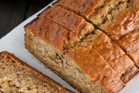 Mrs. B’s Homemade Banana Nut Bread