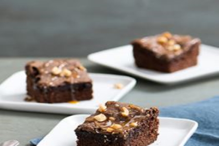 Baker Chad’s Homemade Snickers Topped Brownies