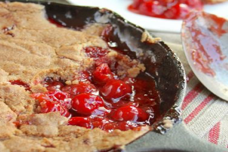 Baker Chad’s Homemade Cherry Cobbler