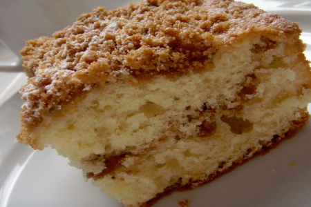 Baker Chad’s Homemade Sour Cream Coffee Cake